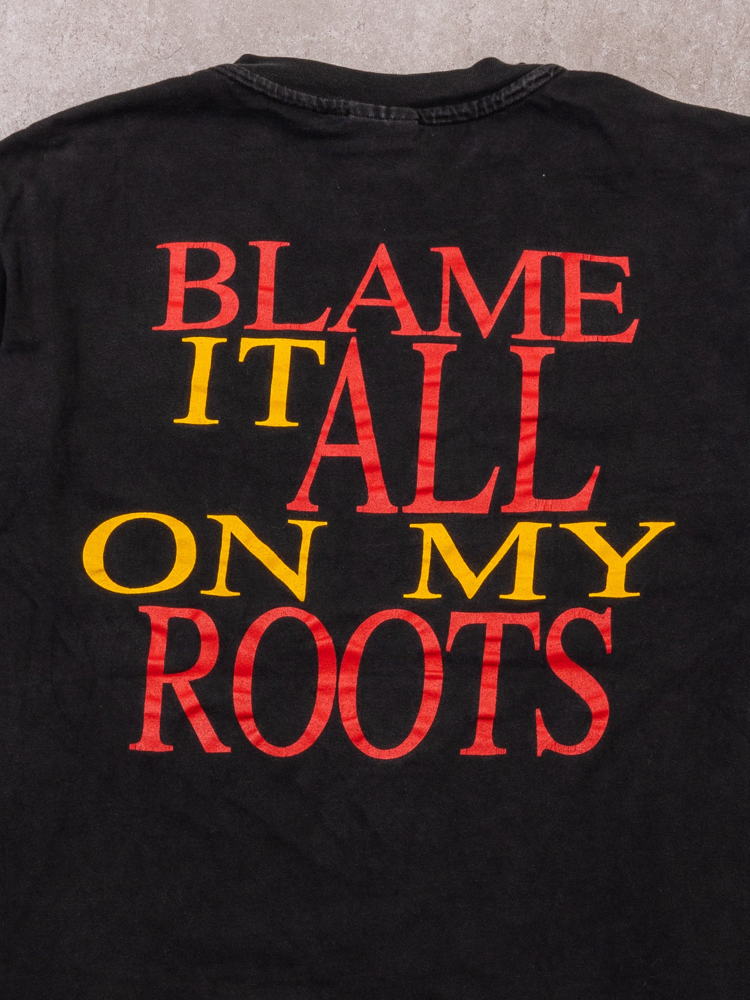 Vintage Black Garth Brooks 'Friends in low places' Boxy Tee (M)