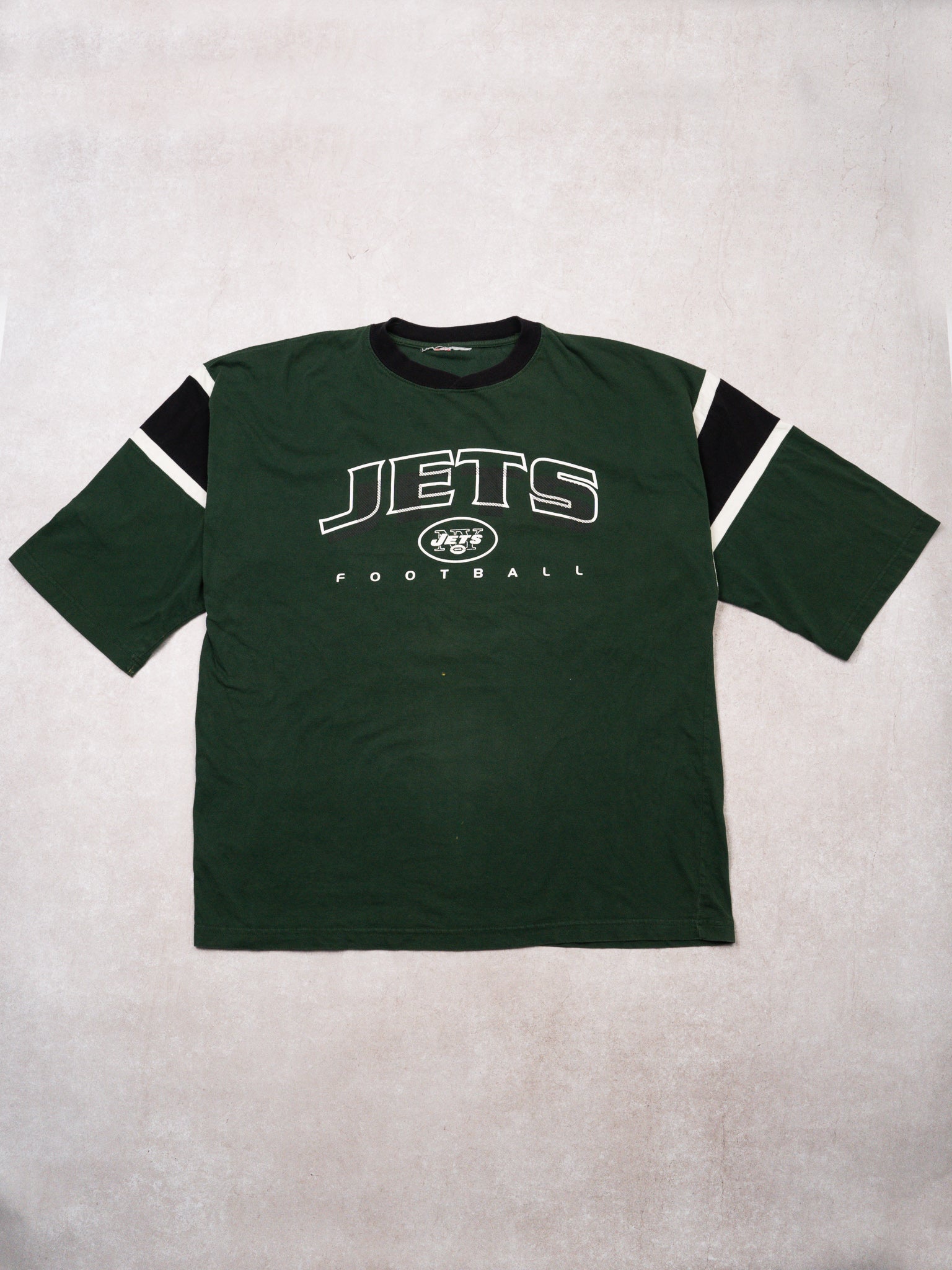 Vintage 90s Green Jets Football Shirt (XL)