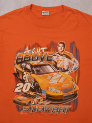 Vintage '03 Orange 'A Cut Above' Stewart Nascar Tee (XL)