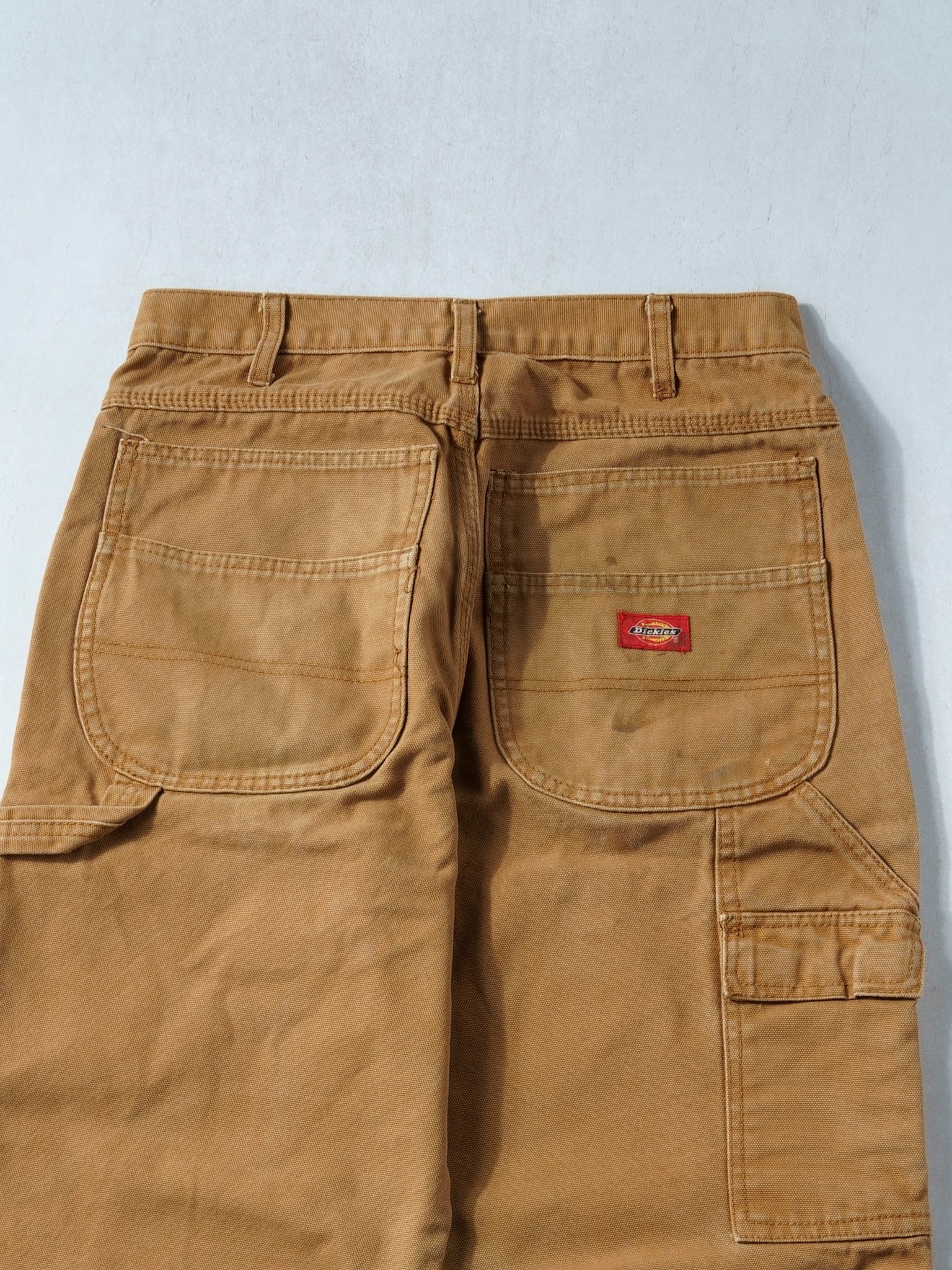 Vintage 90s Khaki Dickies Double Knee Carpenter Pants (32x31)