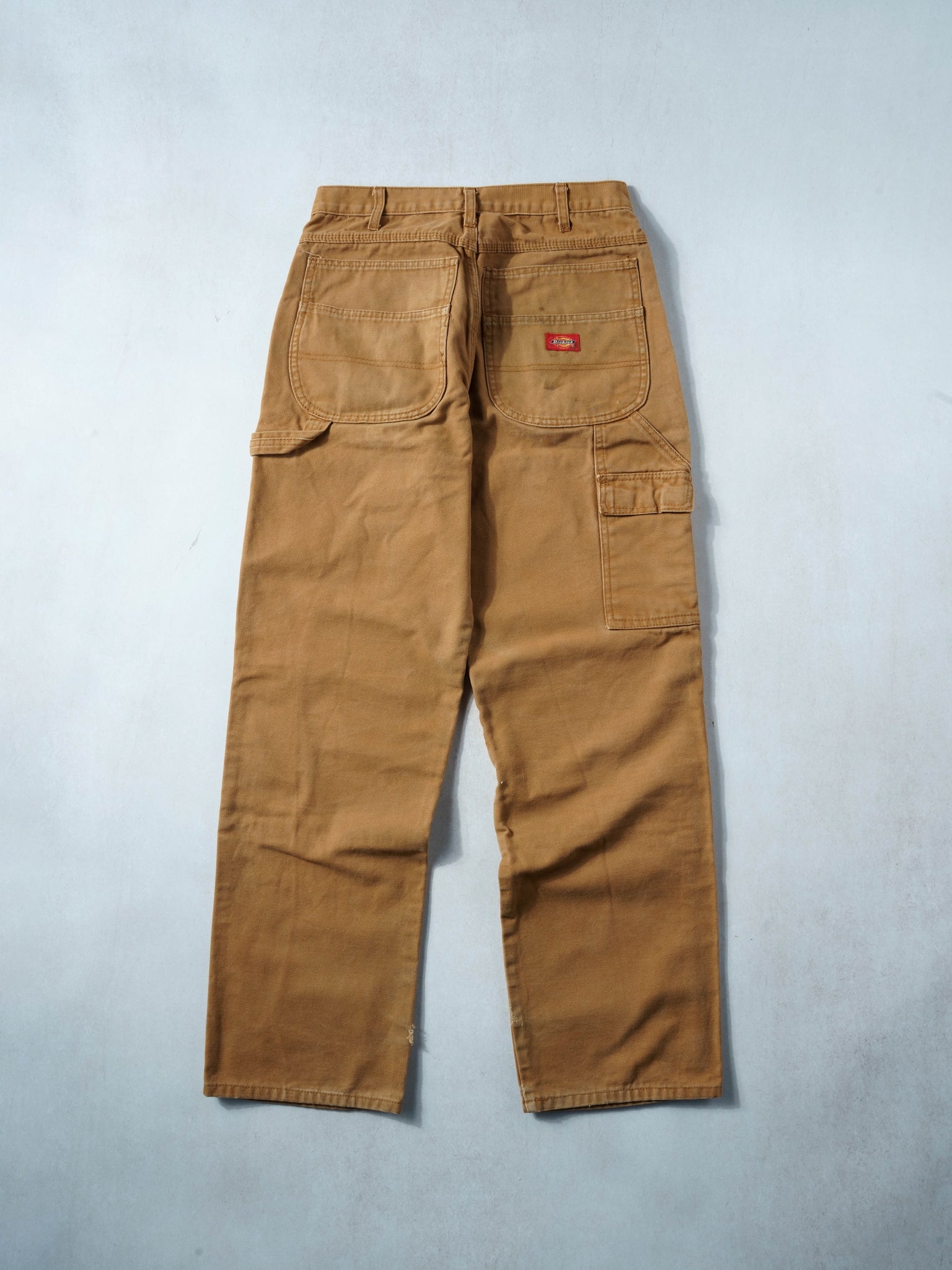 Vintage 90s Khaki Dickies Double Knee Carpenter Pants (32x31)