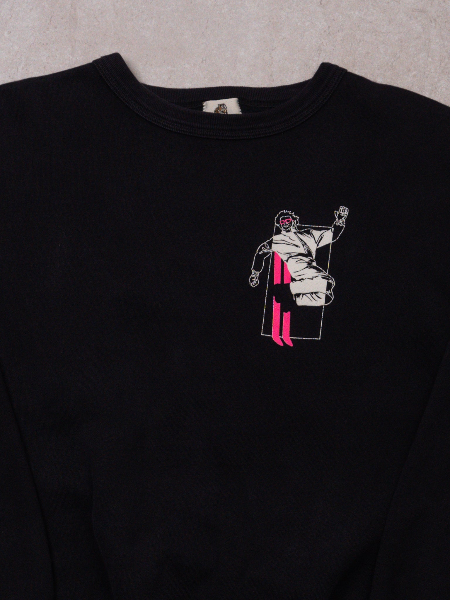 Vintage 90s Black Ski Extreme Club Crewneck (M)