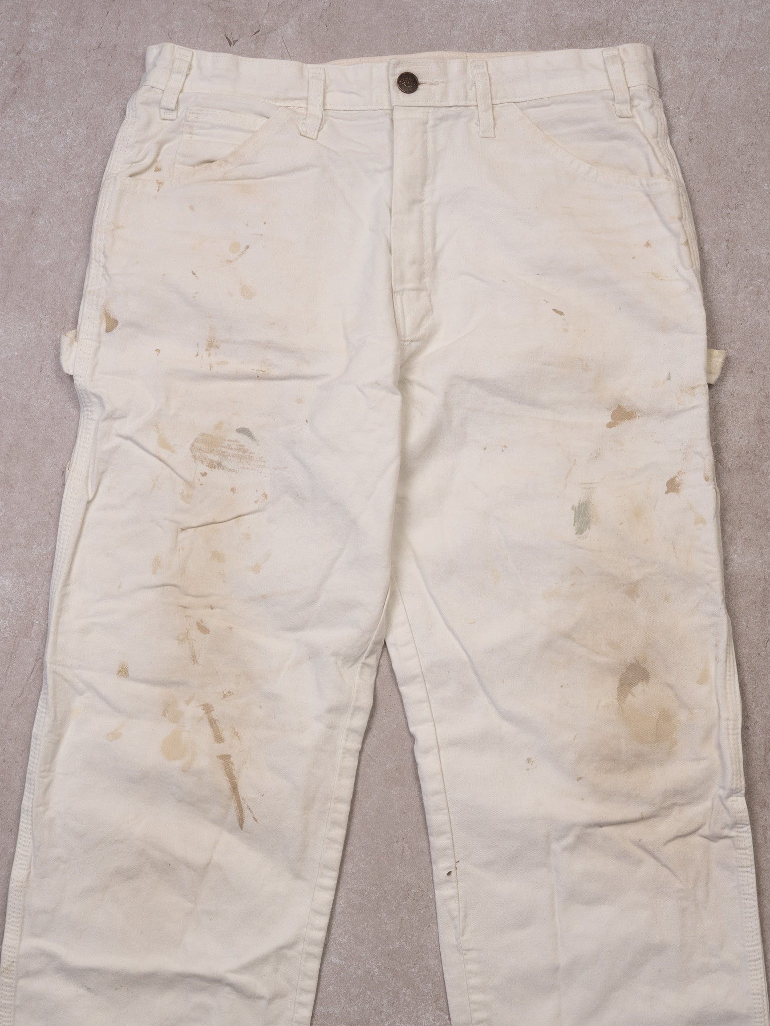 Vintage White Paint Splashed Dickies x Sherwin Williams Cargo Pants (32 x 30)
