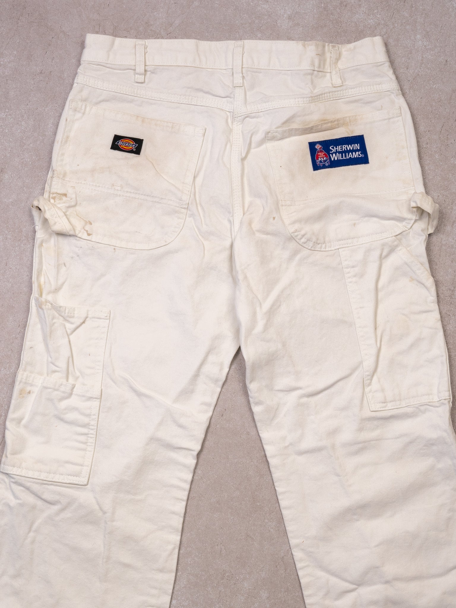 Vintage White Paint Splashed Dickies x Sherwin Williams Cargo Pants (32 x 30)