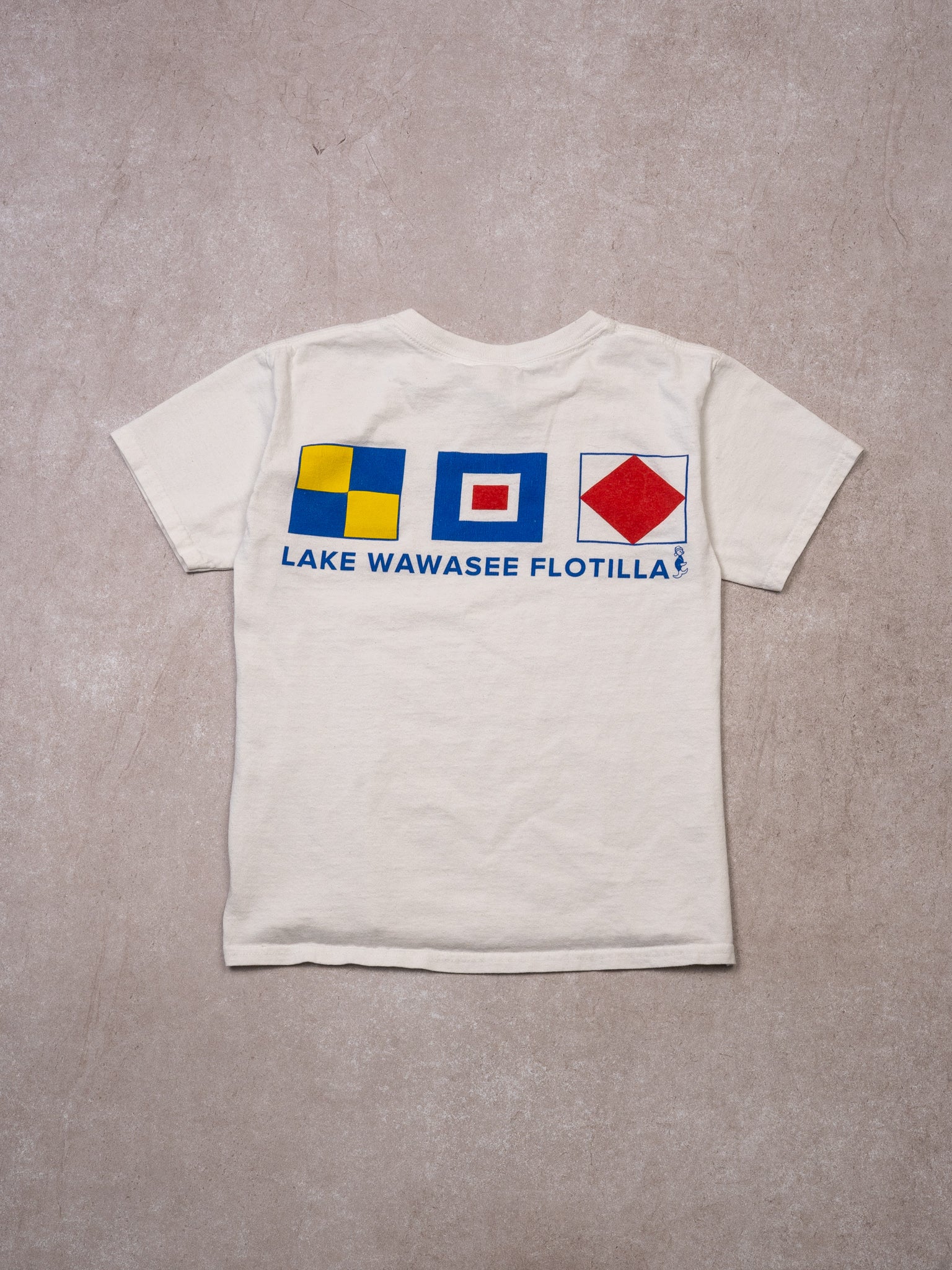 Vintage 90s Lake Wawasee Flotilla Baby Tee (XS)