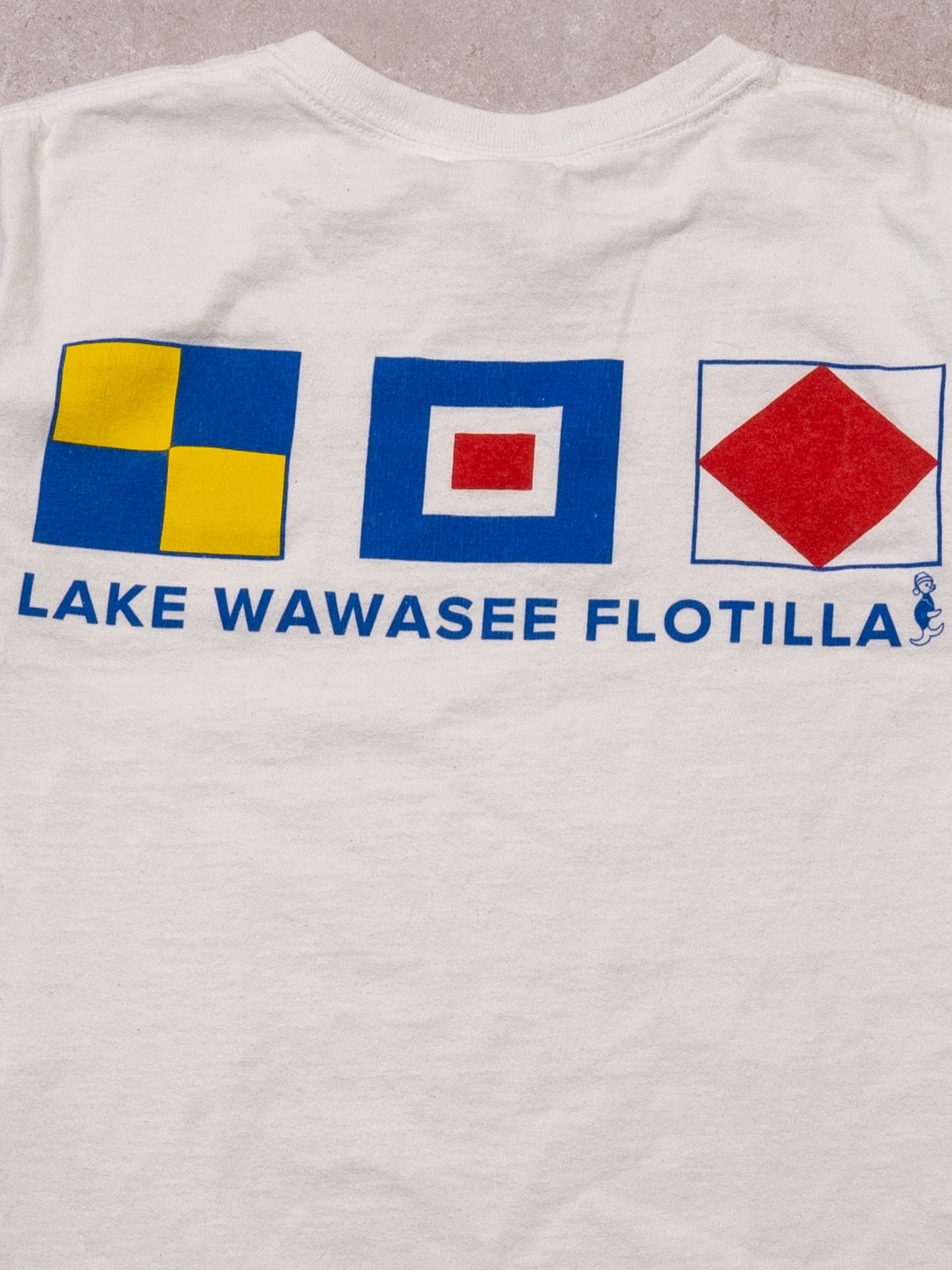 Vintage 90s Lake Wawasee Flotilla Baby Tee (XS)