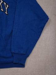 Vintage 90s Blue Kentucky Wildcats Blue Reverse Weave Crewneck (L)