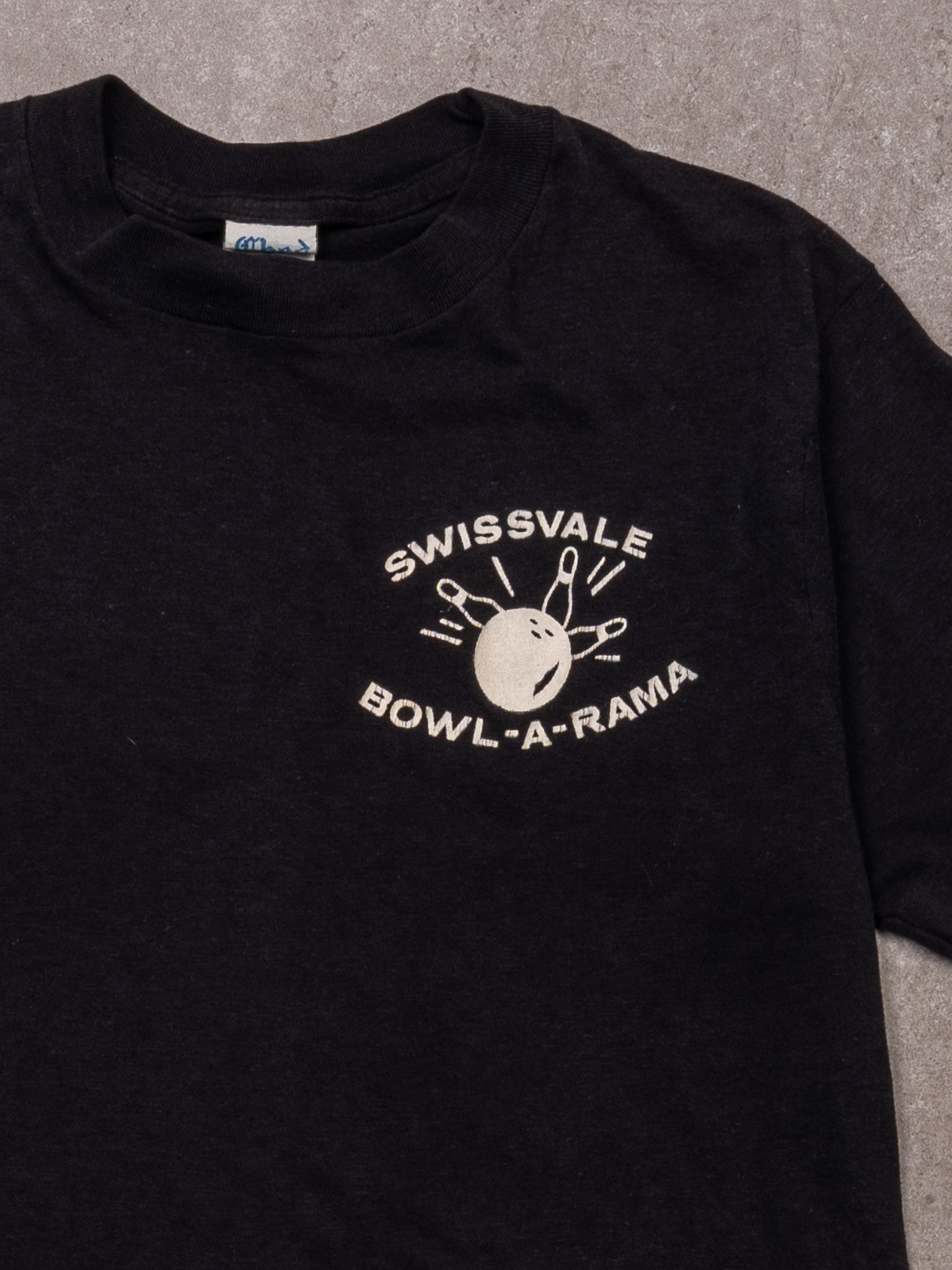 Vintage 80s Swissvale Bowlarama Single Stitch Tee (XS)