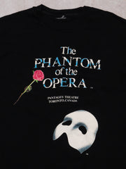 Vintage 90s Black Phantom of the Opera Toronto Tee (L)