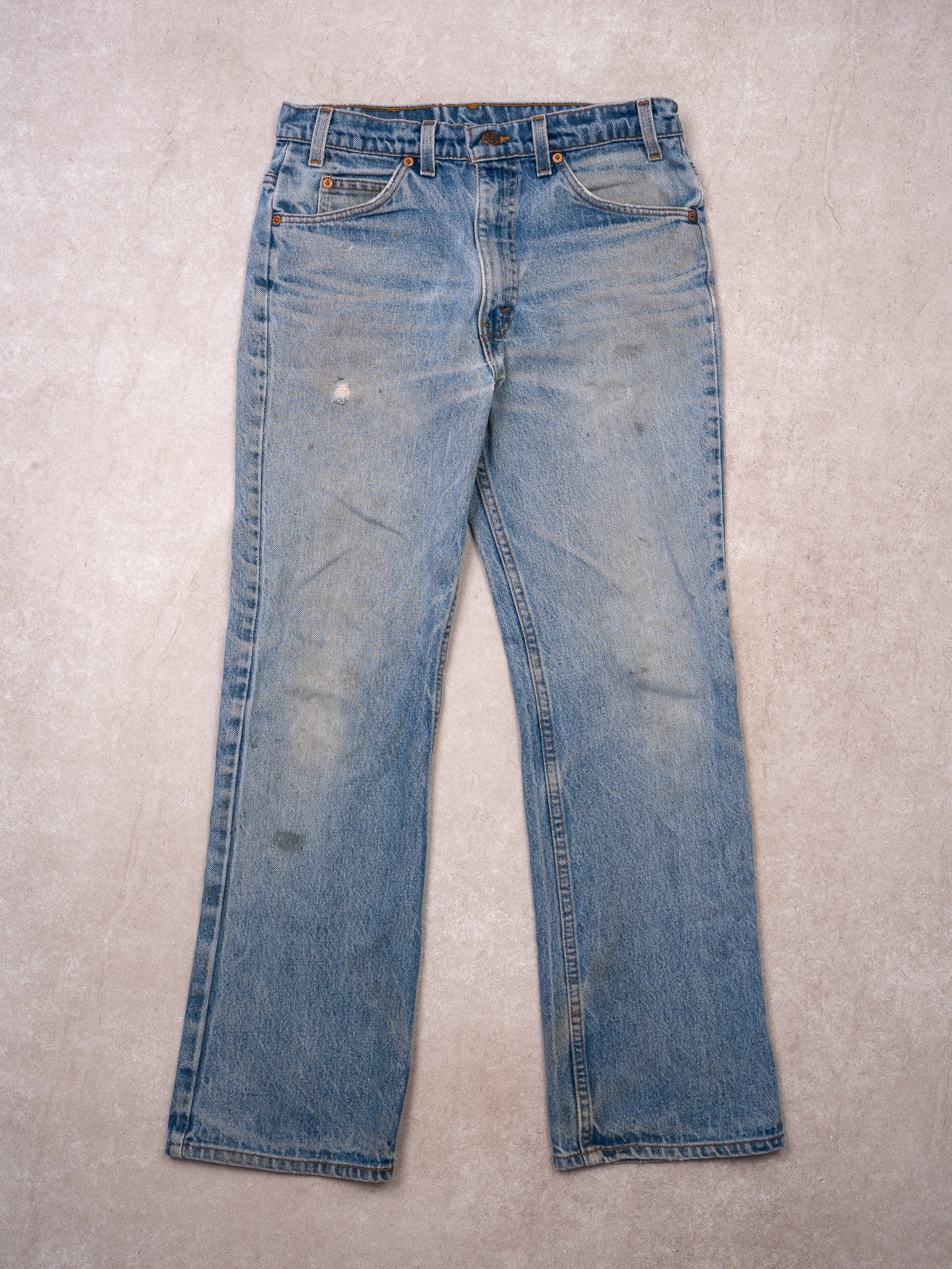 Vintage Rugged Light Blue 517 Levi Jeans (30 x 30)