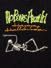 Vintage 90s No Bones About It Happy Halloween Tee (M)