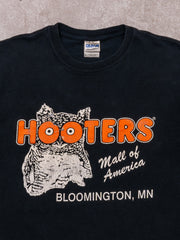 Vintage Black Hooters Mall of America Bloomington Tee (S)