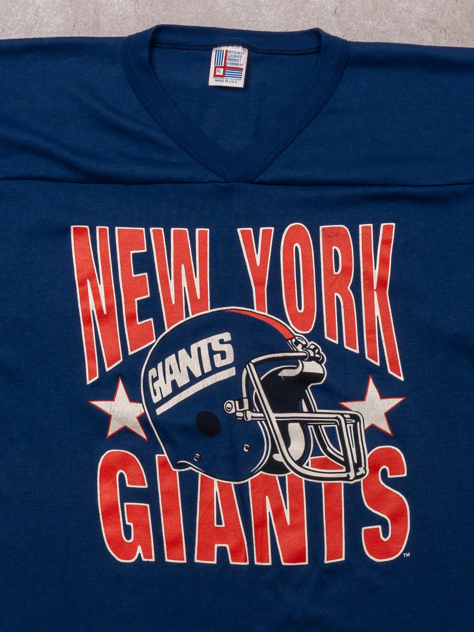 Vintage 90s New York Giants Cotton Jersey Shirt (L)