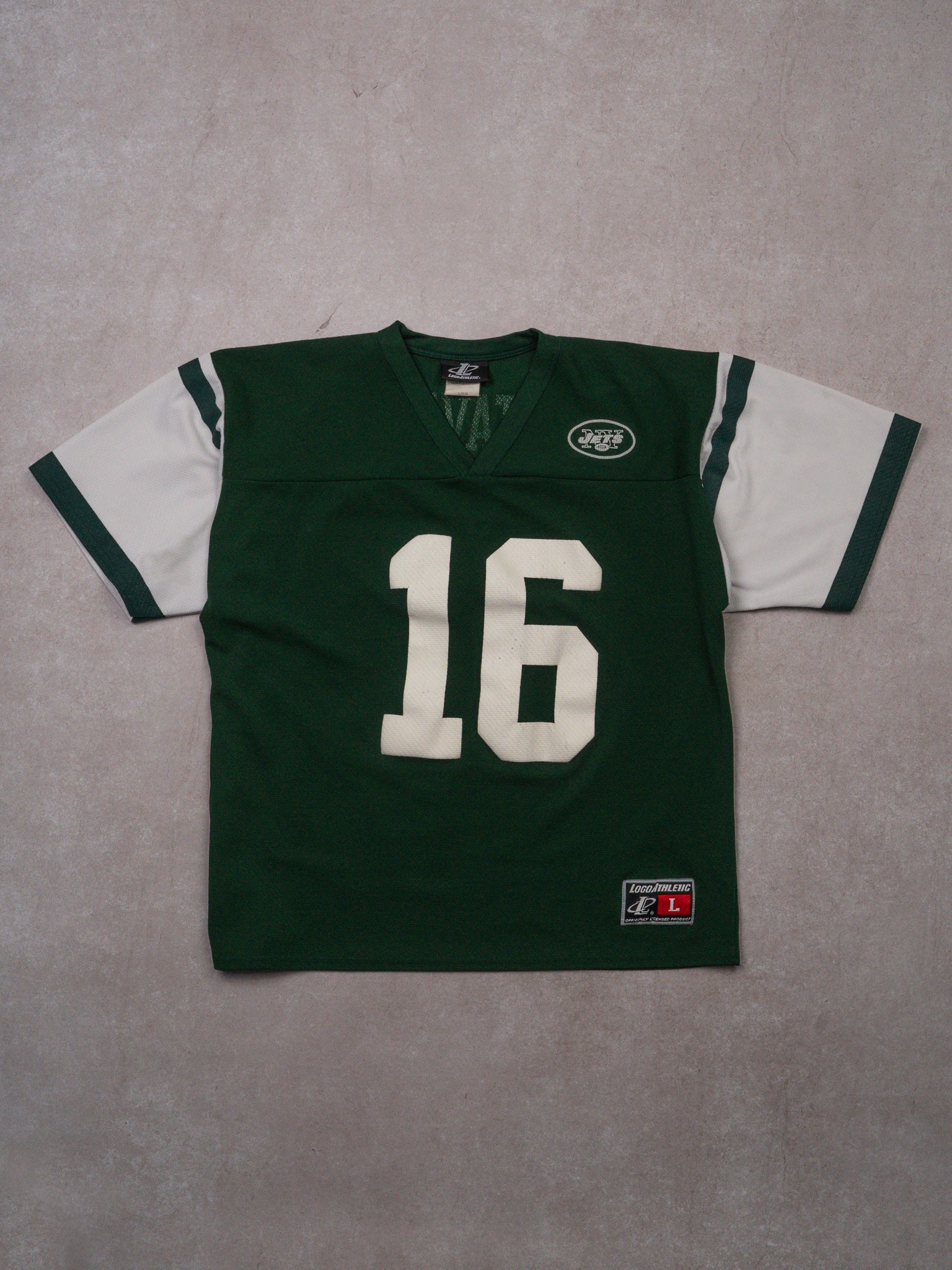 Vintage 90s Green NY Jets Testaverde Jersey (M/L)