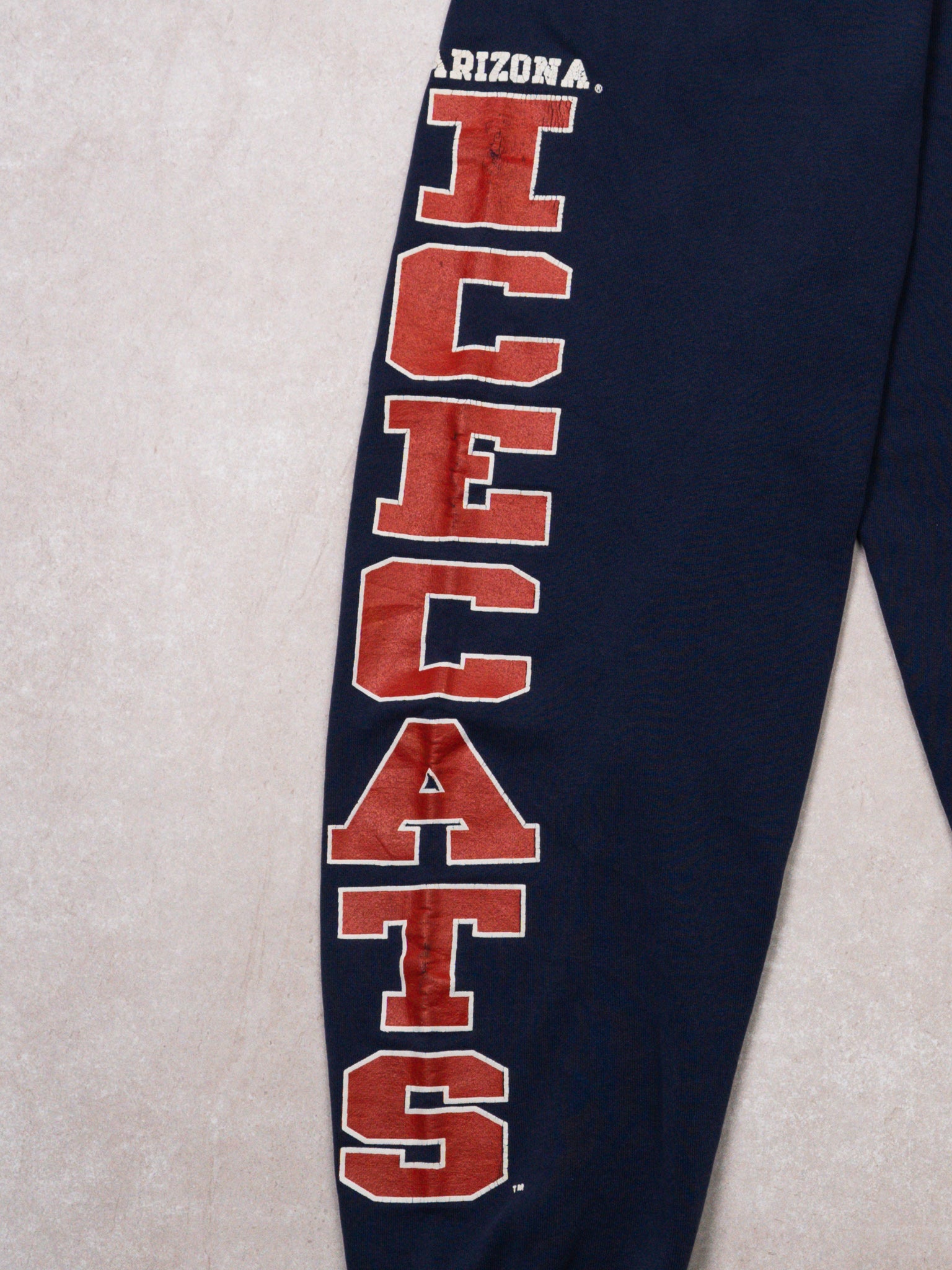 Vintage 90s Blue Arizona Icecats Sweatpants (26-28 x 28)