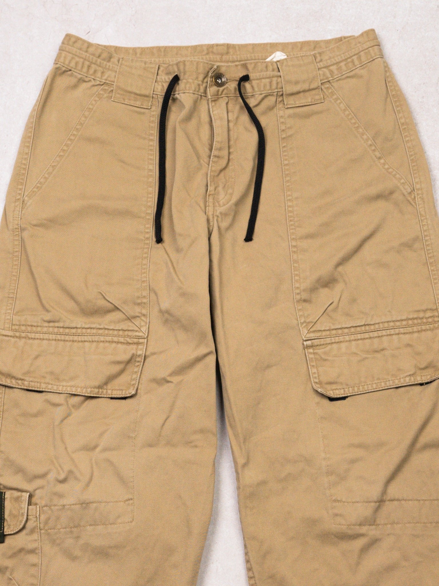 Vintage 00s Beige Levi Silvertab Cargo 3/4 Pants (30 x 25)