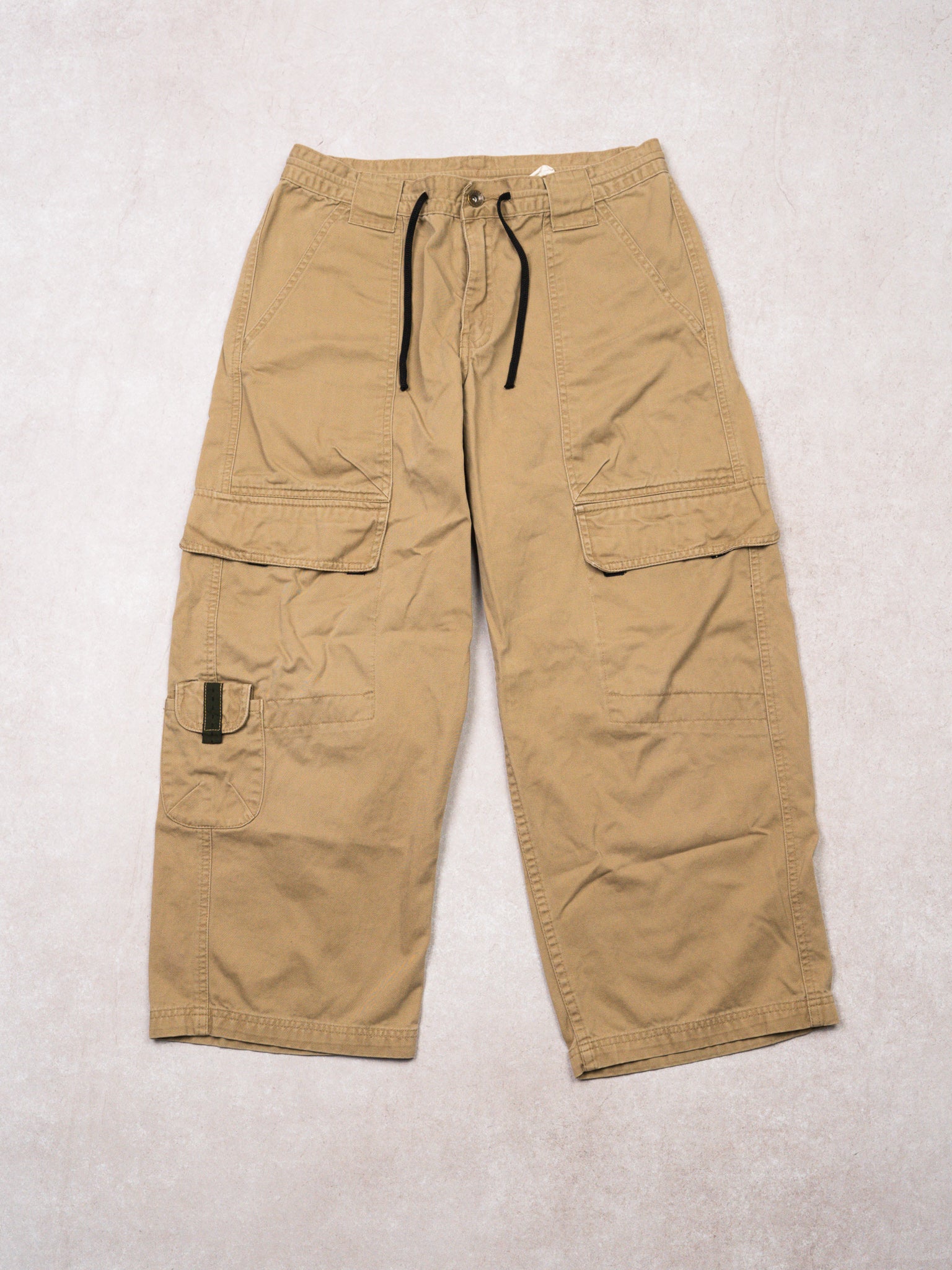 Vintage 00s Beige Levi Silvertab Cargo 3/4 Pants (30 x 25)