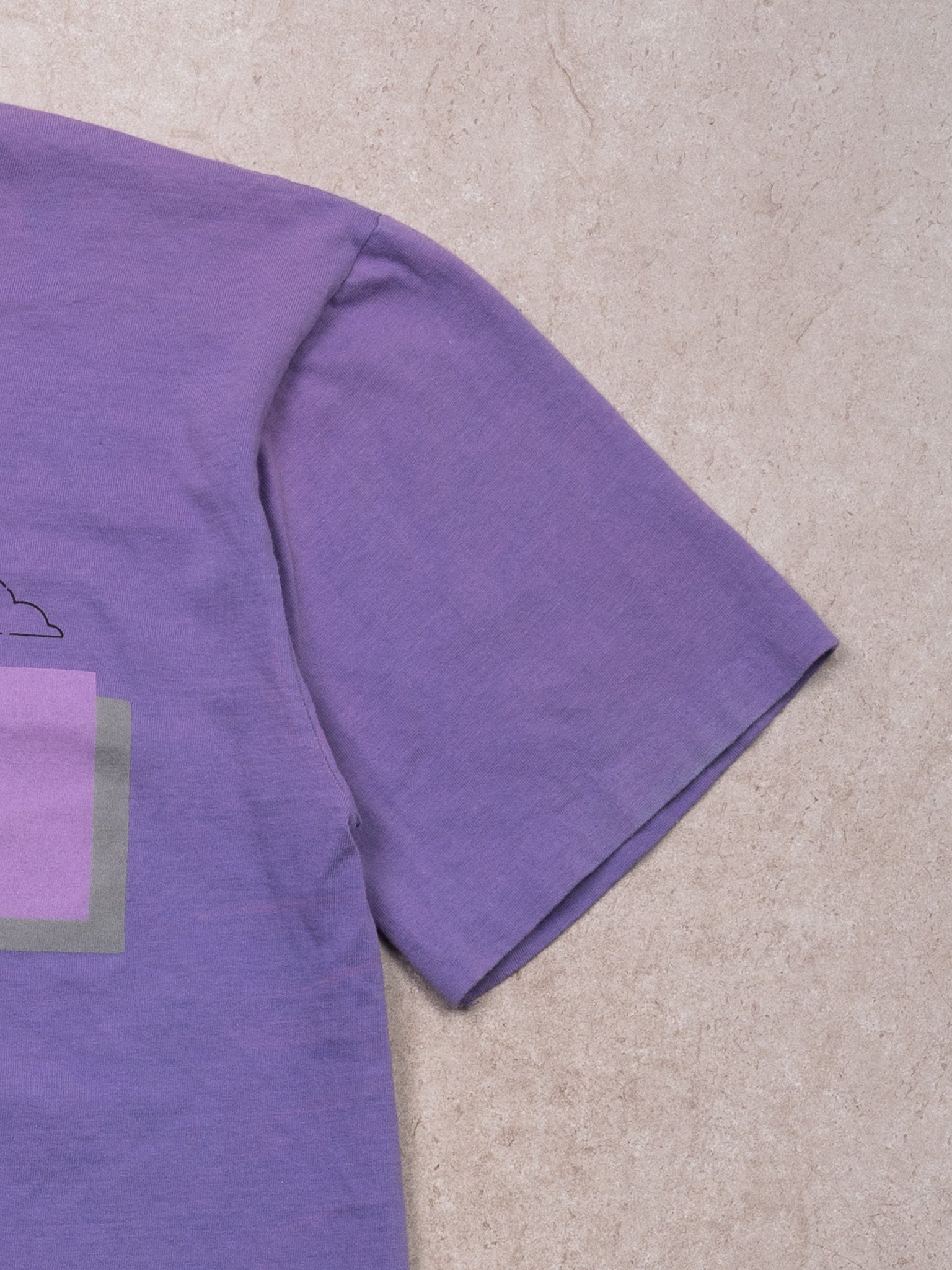 Vintage 90s Purple Canada Mountain Tee (M)