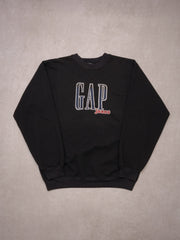 Vintage 90s Black Gap Jeans Crewneck (M)