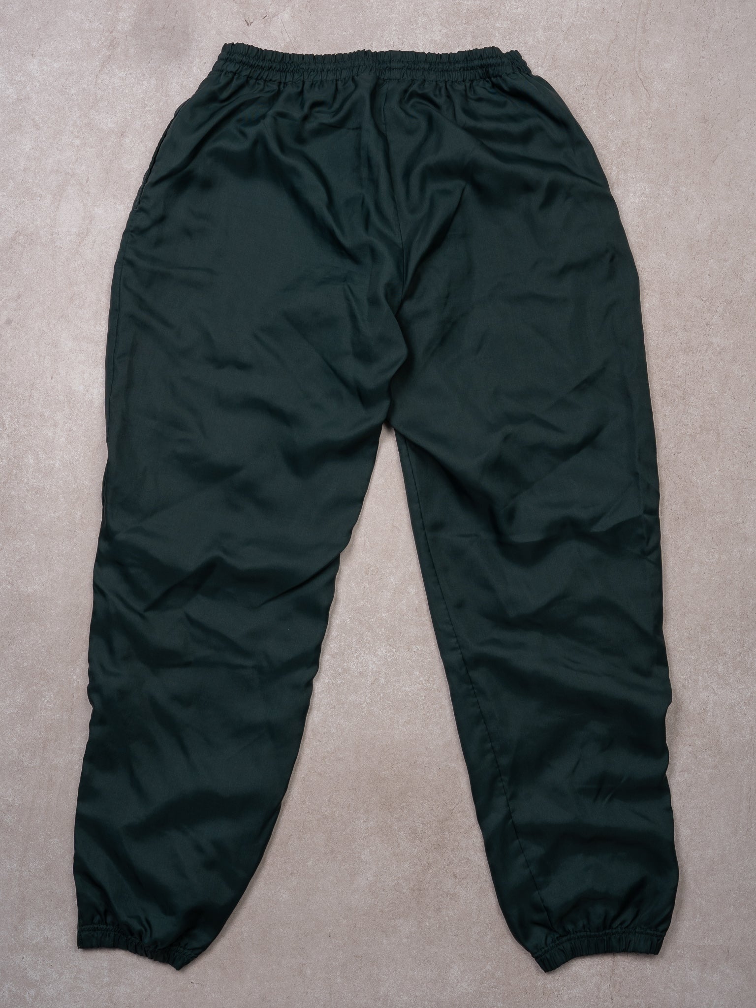 Vintage 90s Dark Teal Reebok Windbreaker Pants (M/L)