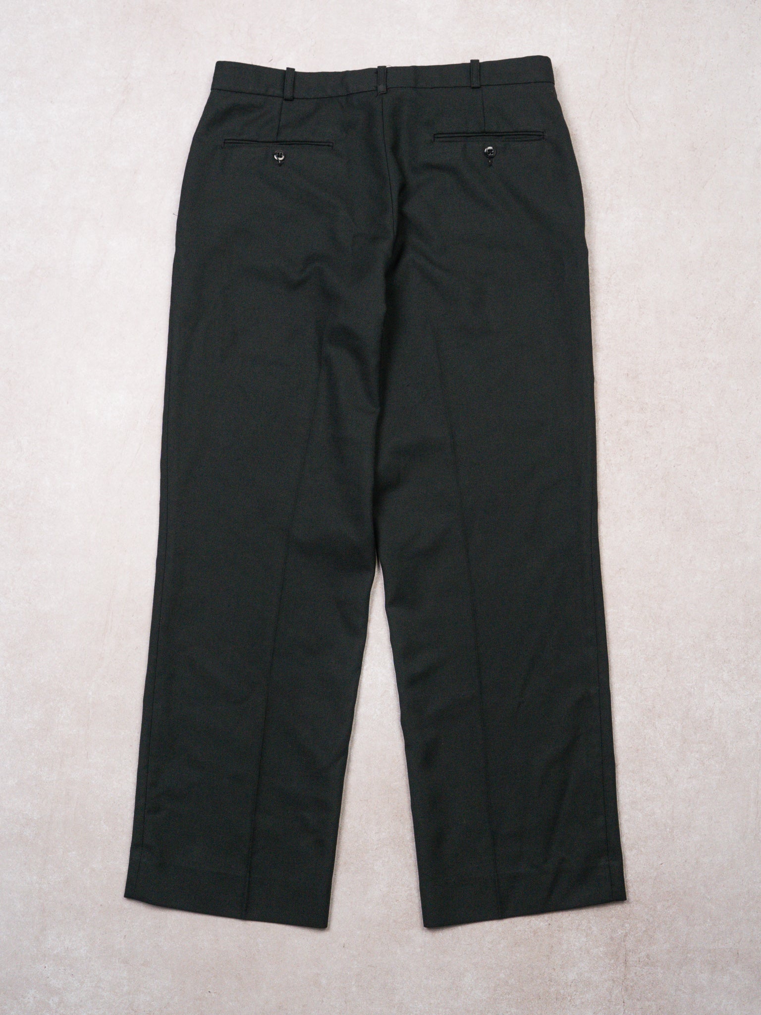 Vintage 70s Straight Leg Dress Pants (34 x 30)