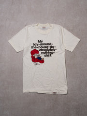 Vintage '79 White 'My Lay Around' Tee (XS)