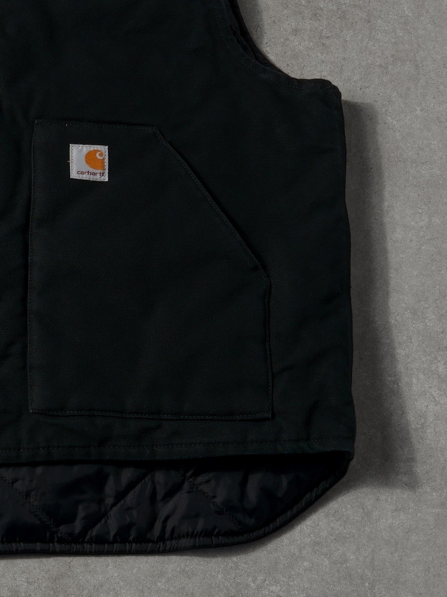Vintage Y2k Black Walker Industries Carhartt Workwear Vest (L)