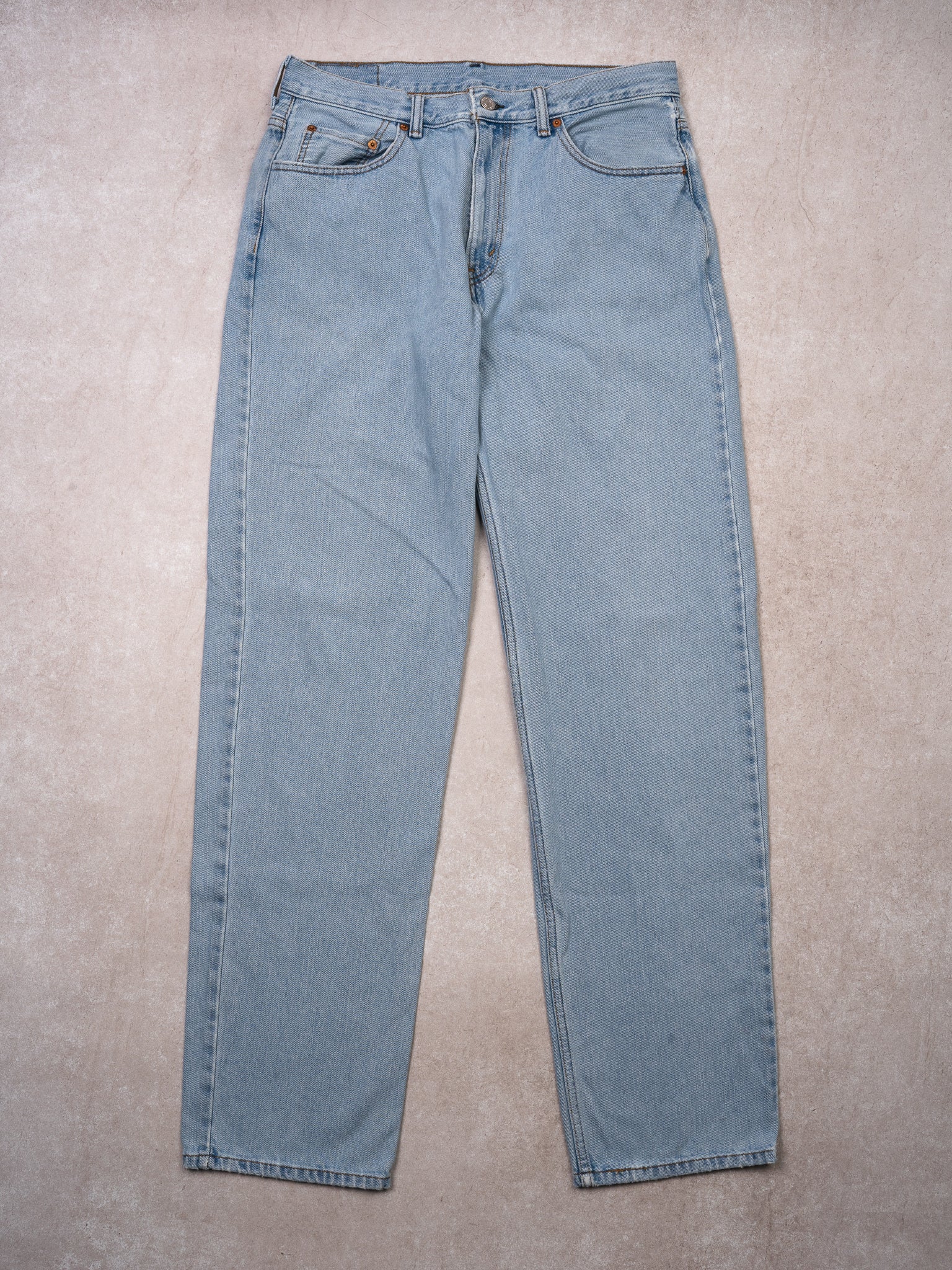 Vintage Light Blue Levi Straight Leg Jeans (34 x 35)