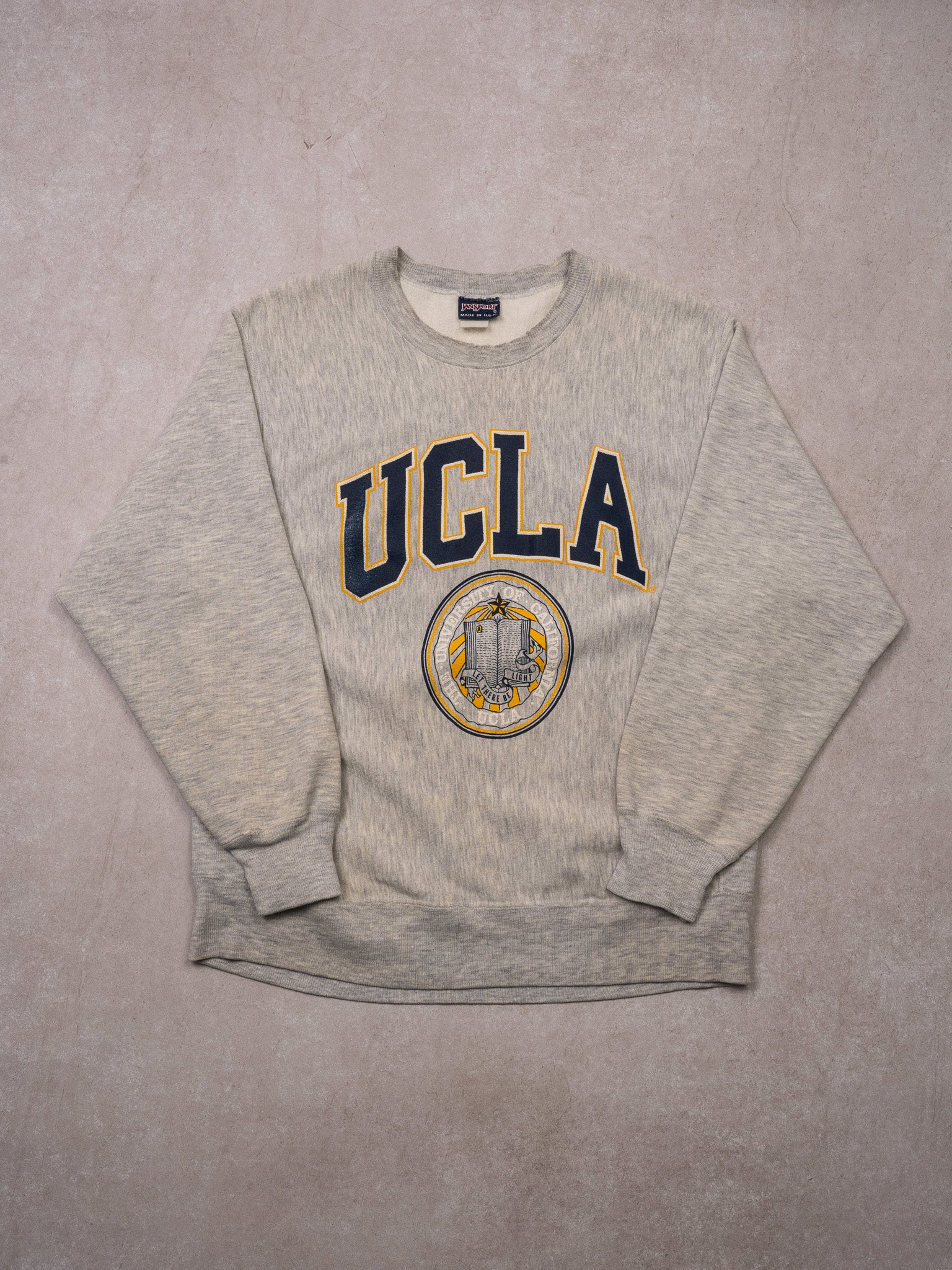 Vintage 90s Grey UCLA x Jansport Crewneck (L)