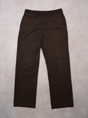 Vintage 80s Brown BIGB Trouser Pants (34 x 32)