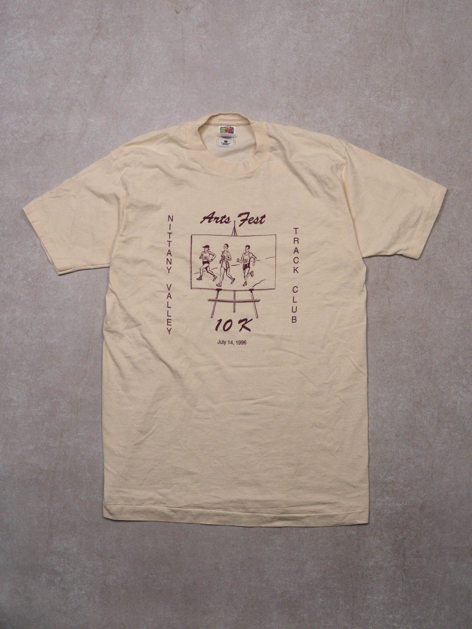 Vintage '96 Cream Nittany Valley Arts Fest Tee (S/M)