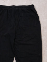 Vintage Black Y2K Nike Essential Sweatpants (L)