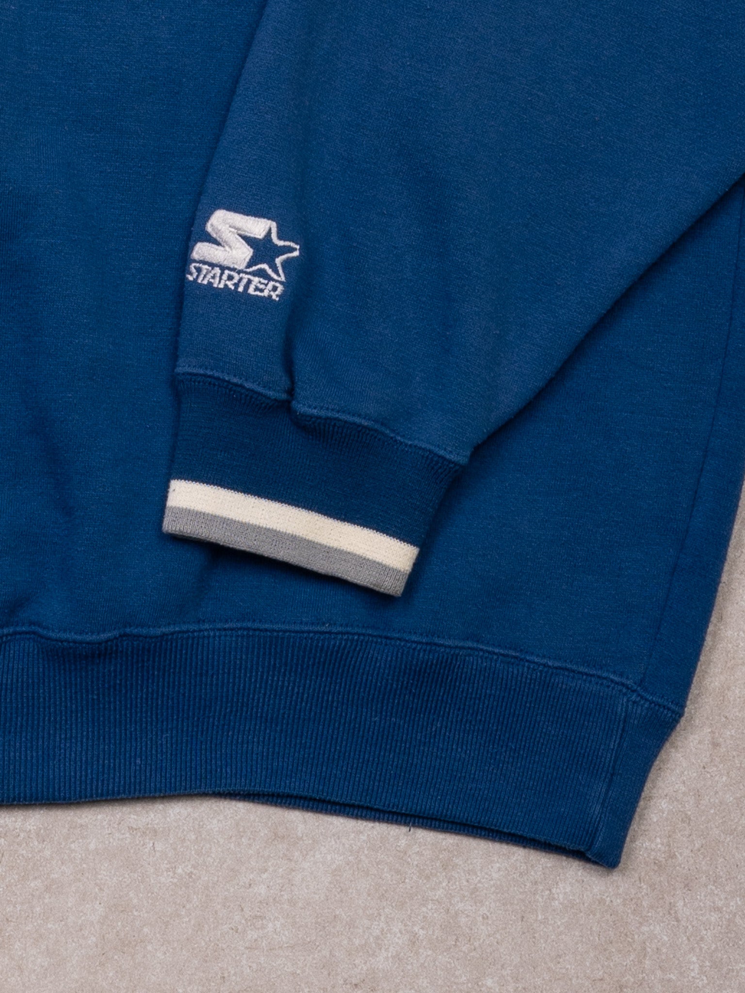 Vintage 90s Blue Dallas Cowboys x Starter Crewneck (XL)