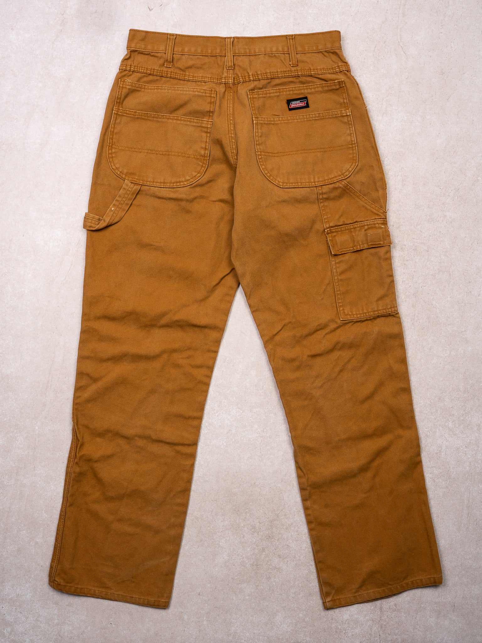 Vintage Rugged Camel Dickies Double Knee Cargo Pants (30 x 32)