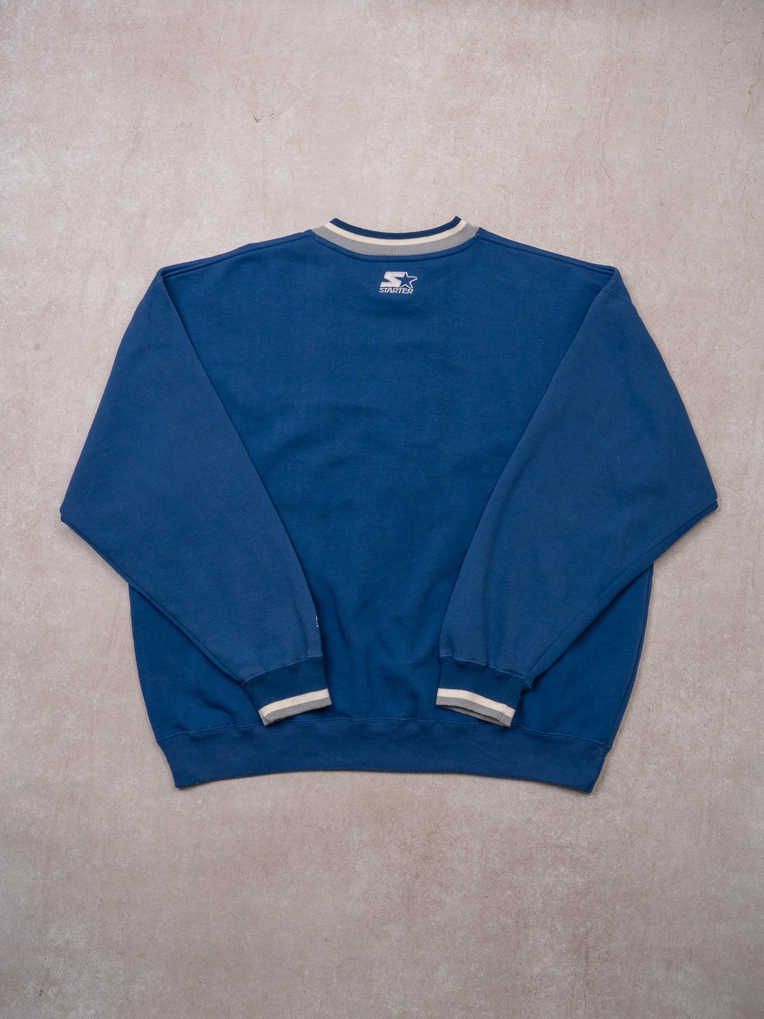 Vintage 90s Blue Dallas Cowboys x Starter Crewneck (XL)