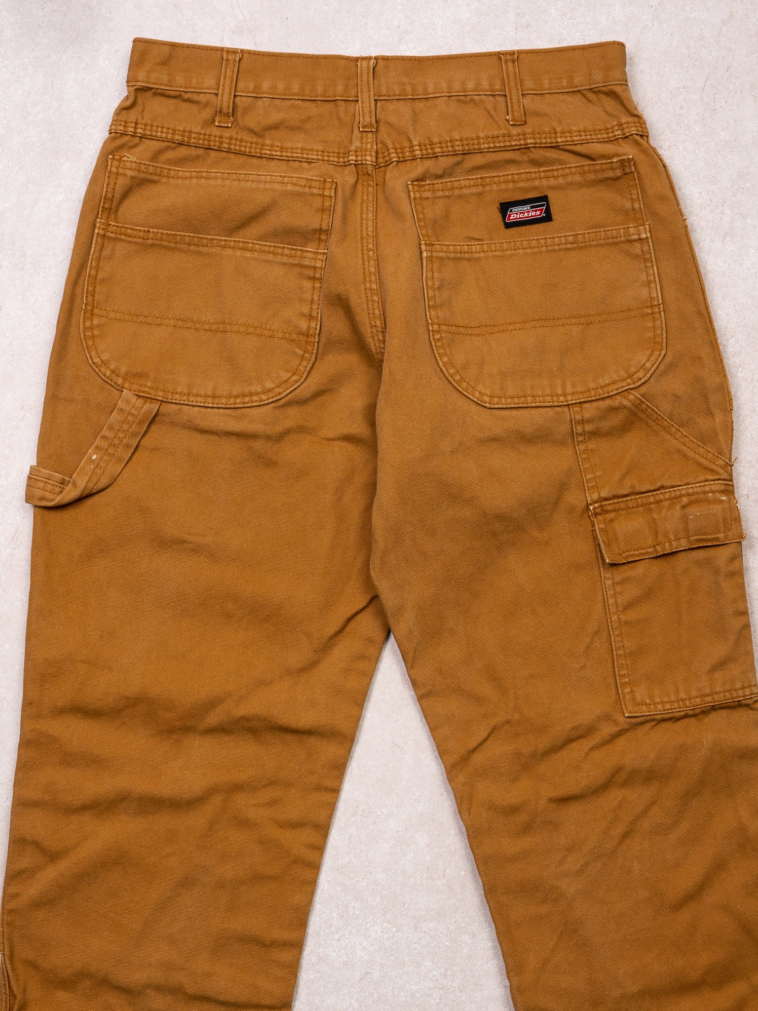 Vintage Rugged Camel Dickies Double Knee Cargo Pants (30 x 32)