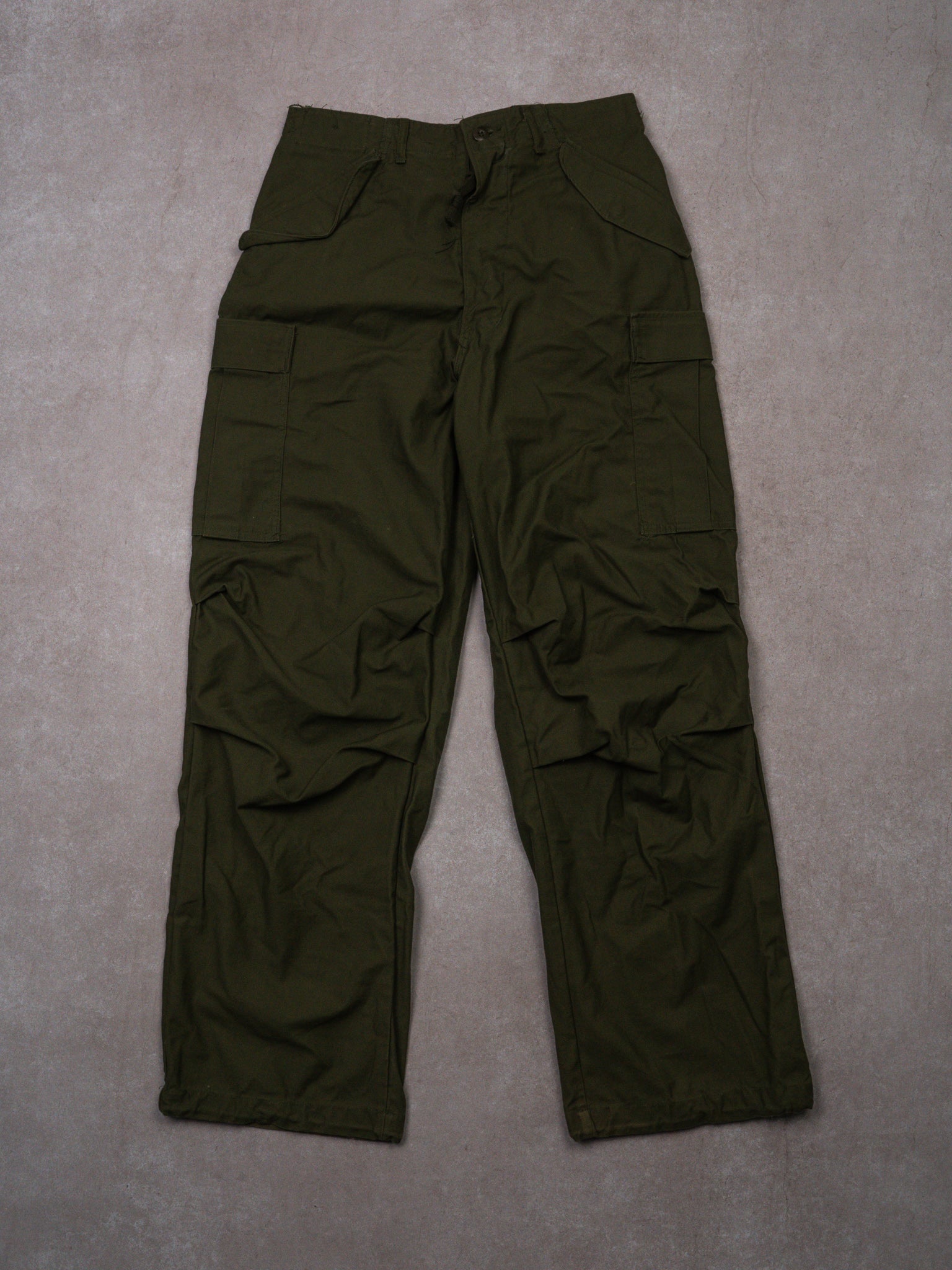 Vintage Army OG-107 Cold Weather Trousers (27-32 W x 32L)
