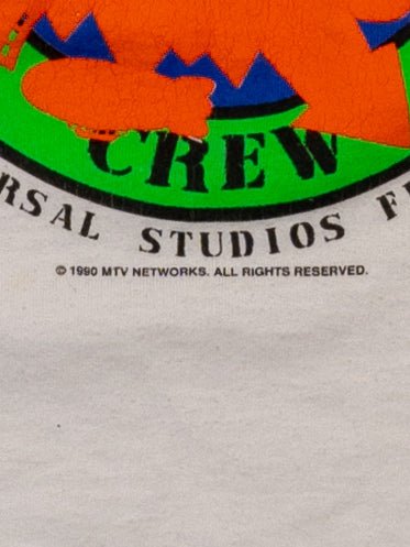 Vintage '90 Nickelodeon Universal Studios FL Baby Tee (XS)