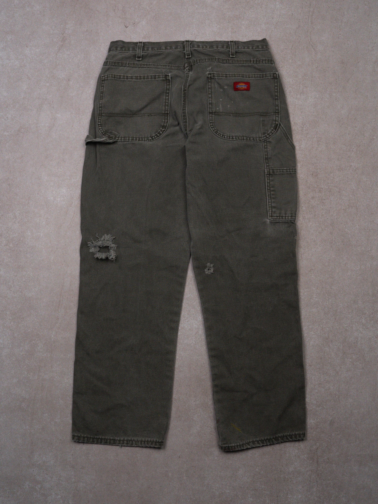 Vintage Dickies Olive Relaxed Fit Cargo Pants (34 x 30)
