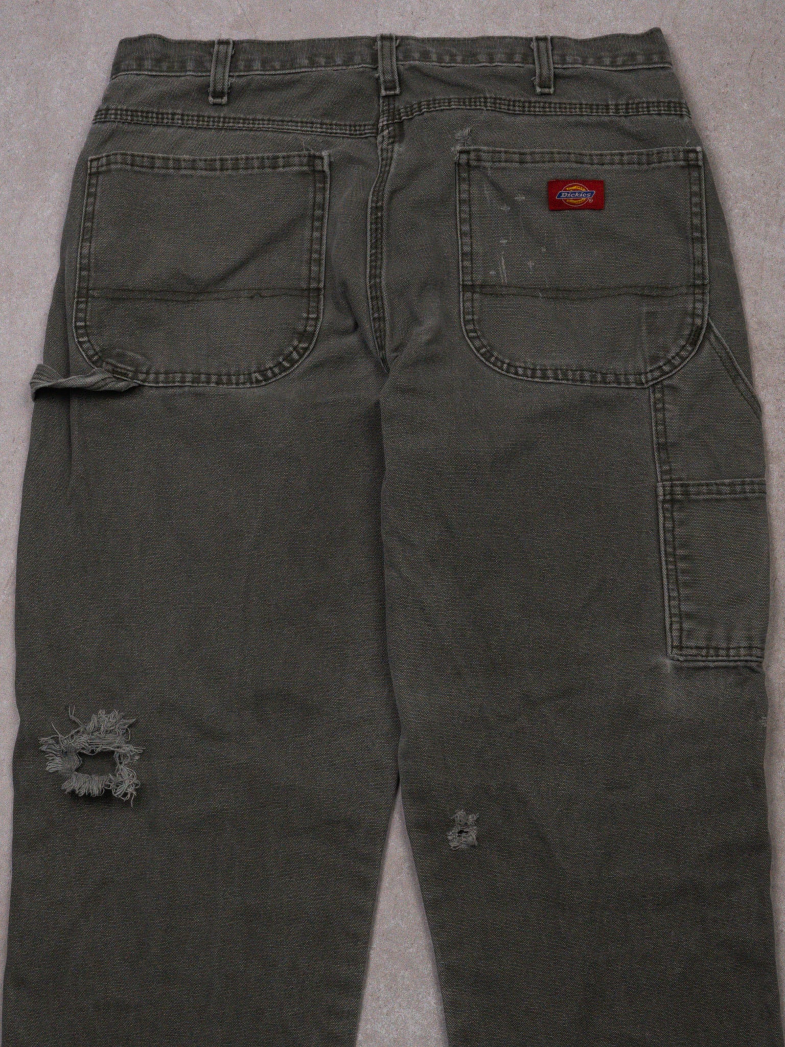 Vintage Dickies Olive Relaxed Fit Cargo Pants (34 x 30)