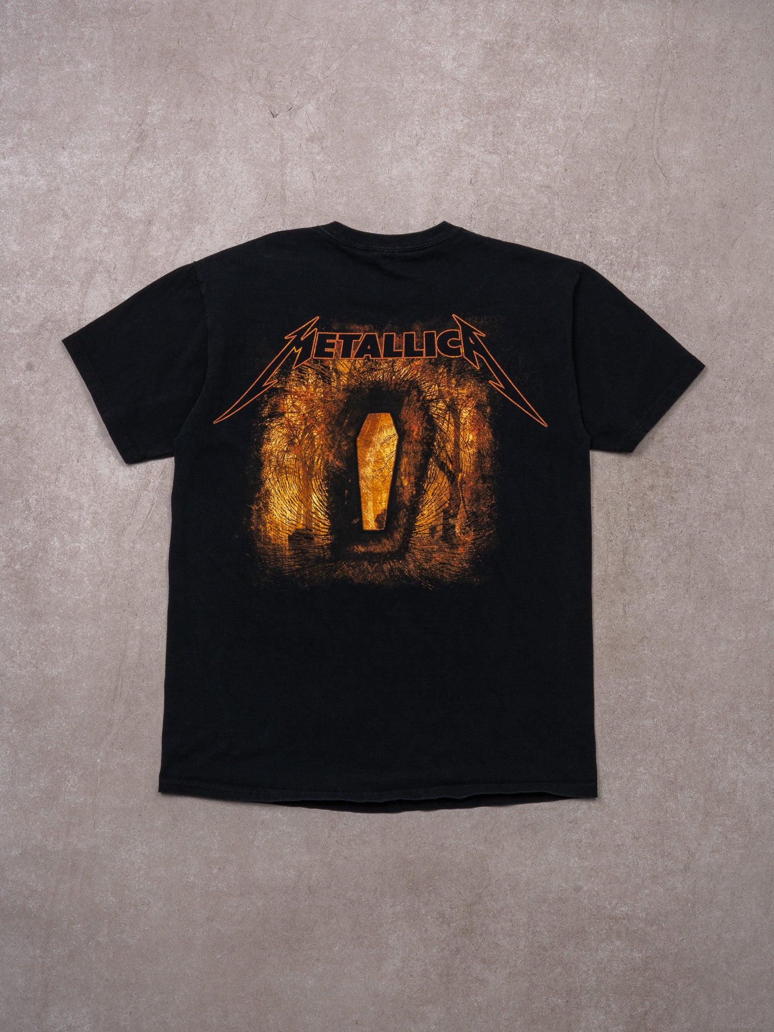 Vintage 00s Black Metallica Death Magnetic Tee (S)