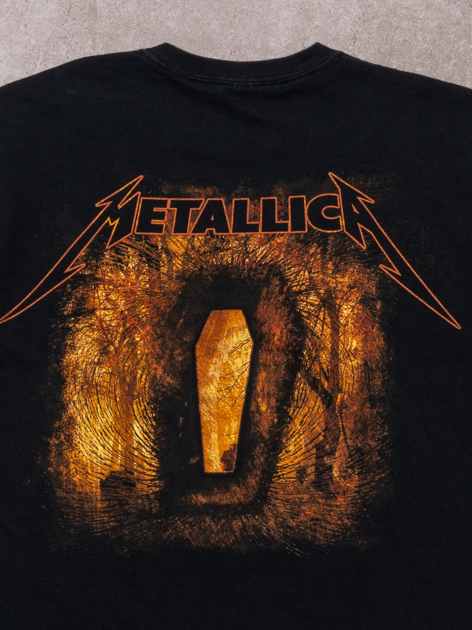 Vintage 00s Black Metallica Death Magnetic Tee (S)