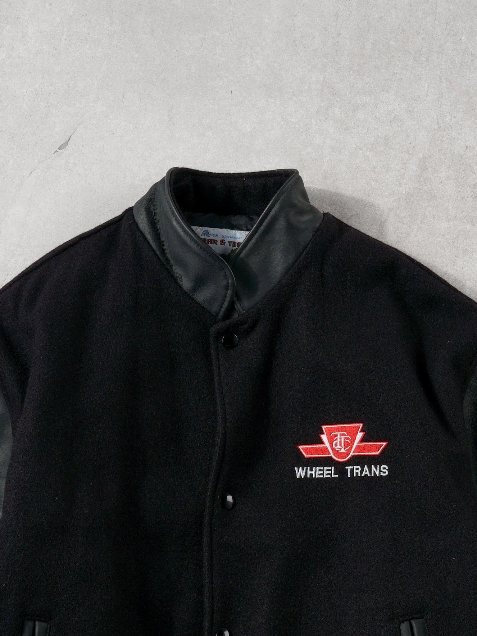 Ttc Operator Jacket Black TTC Wheel Trans Ride The Rocket Bomber Jacket (L) – Rebalance Vintage
