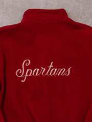 Vintage 70s Red Spartans Button Jacket (S)