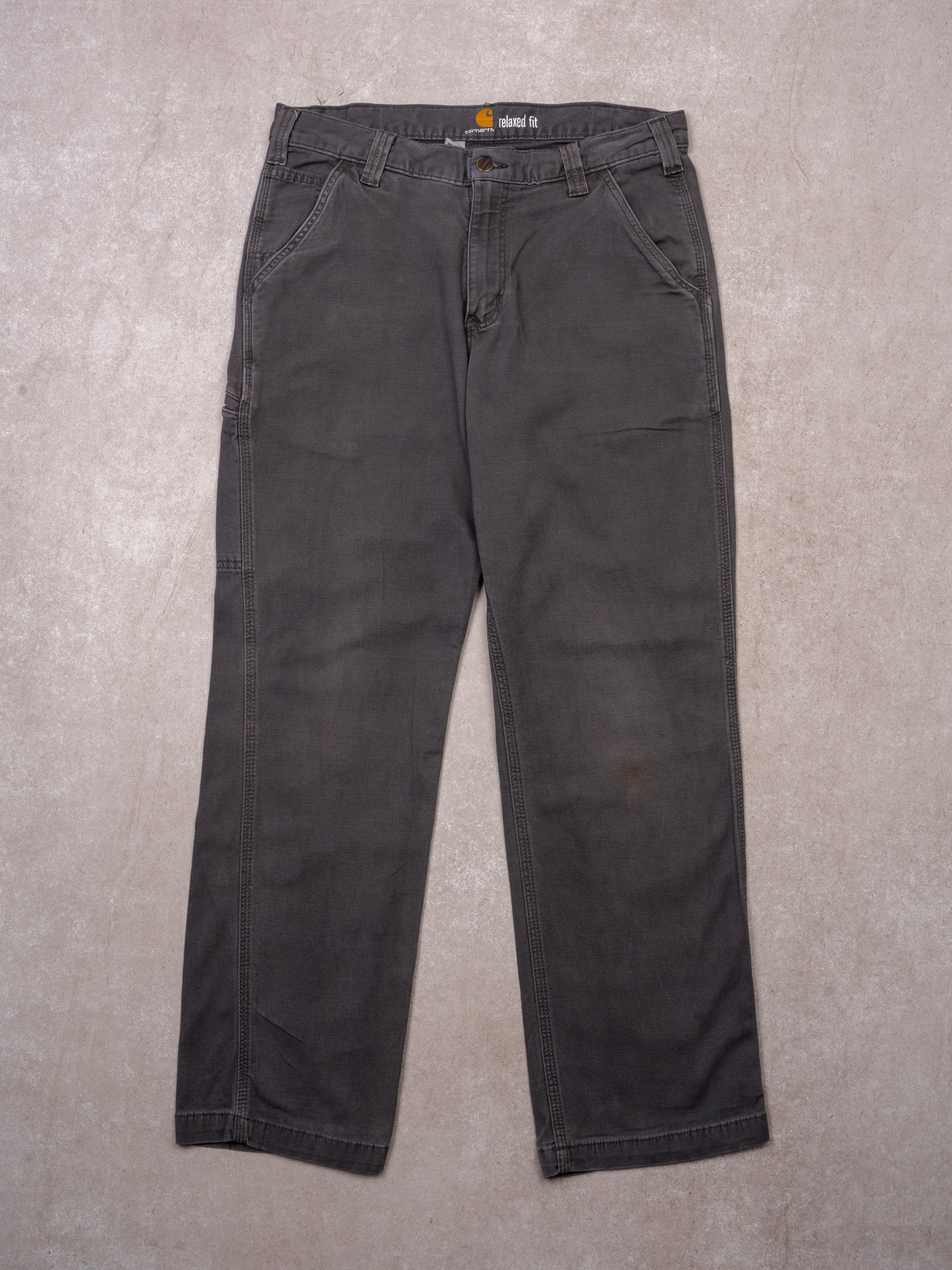 Vintage Y2K Grey Cahartt Relax Fit Cargo Pants (32 x 30)