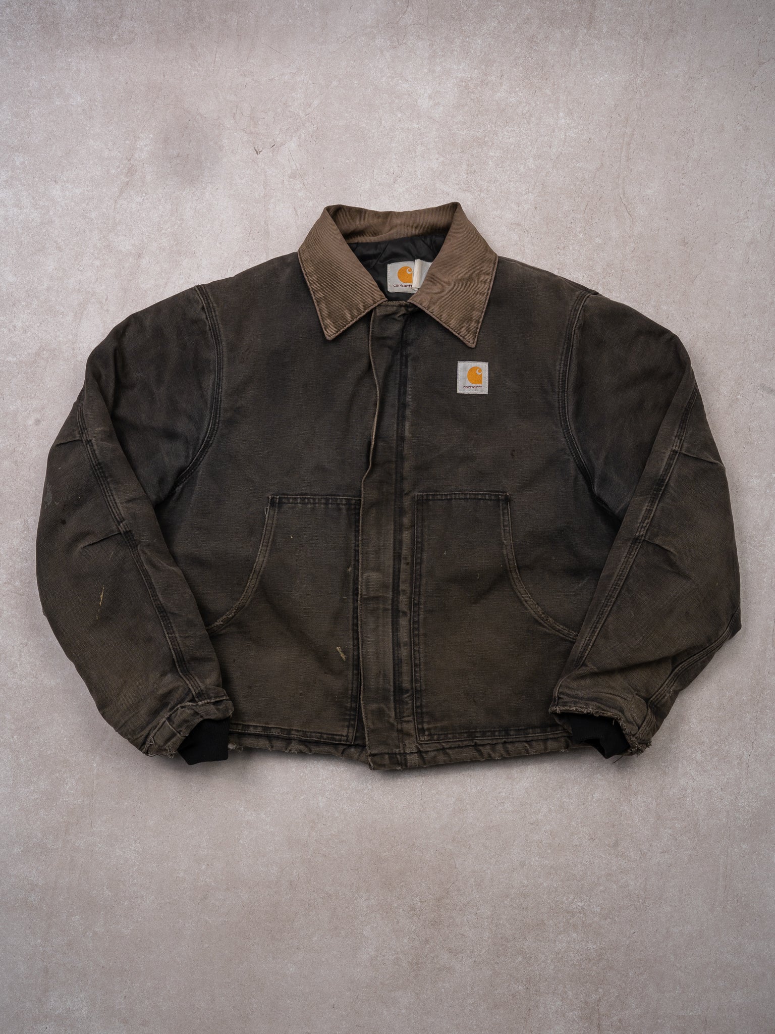 Vintage Rugged Washed Brown Carhartt Arctic Jacket (M/L)