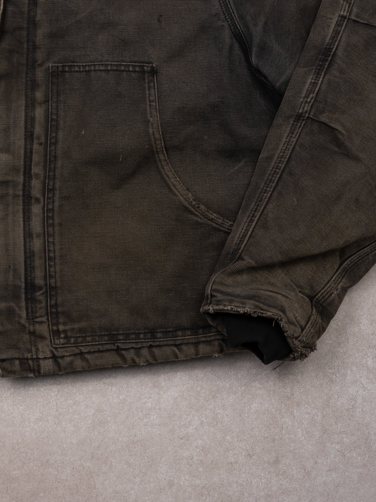 Vintage Rugged Washed Brown Carhartt Arctic Jacket (M/L)