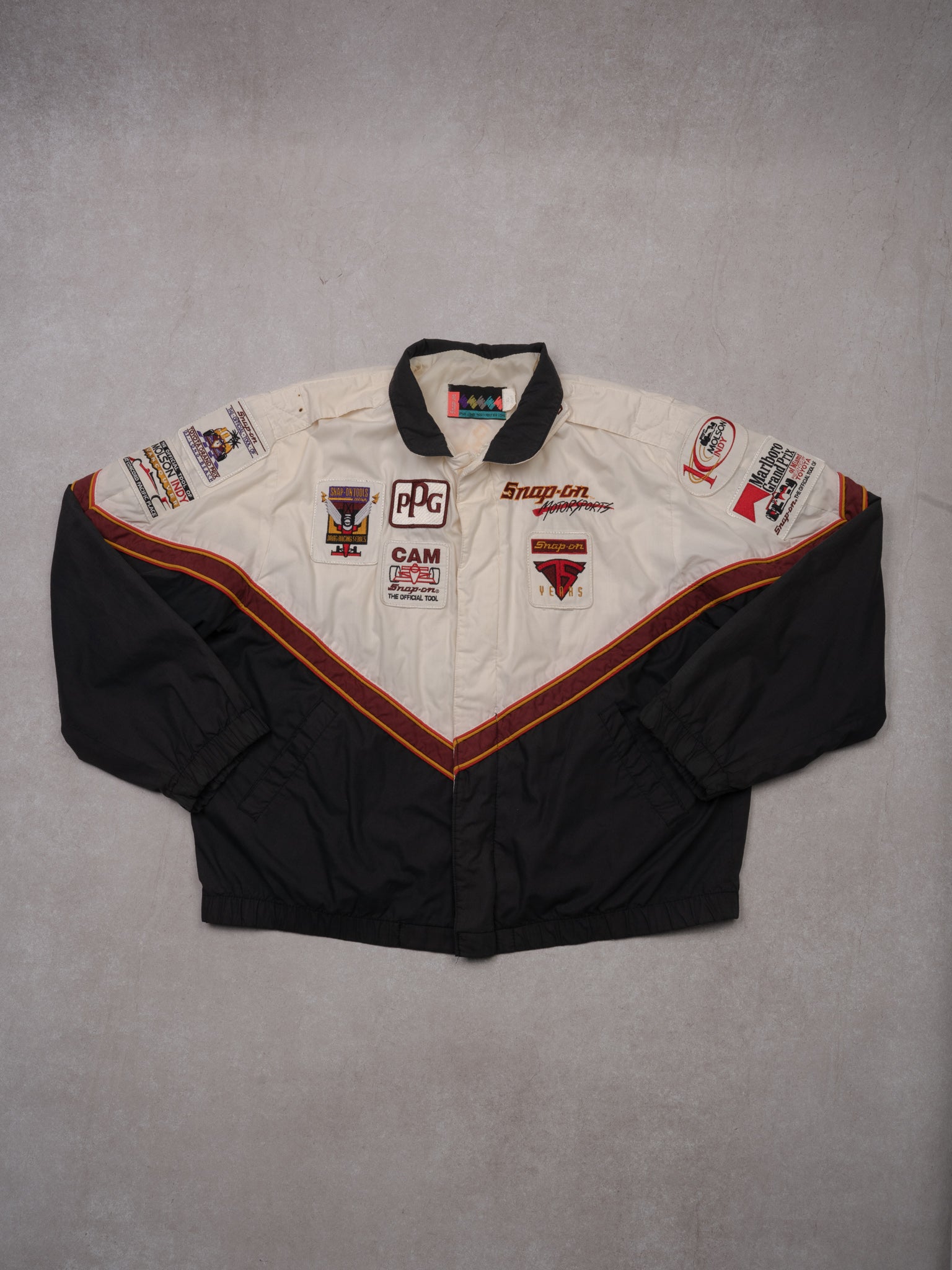 Vintage RARE 90s Authentic Snap-on 75 year Racing Jacket (L/XL)