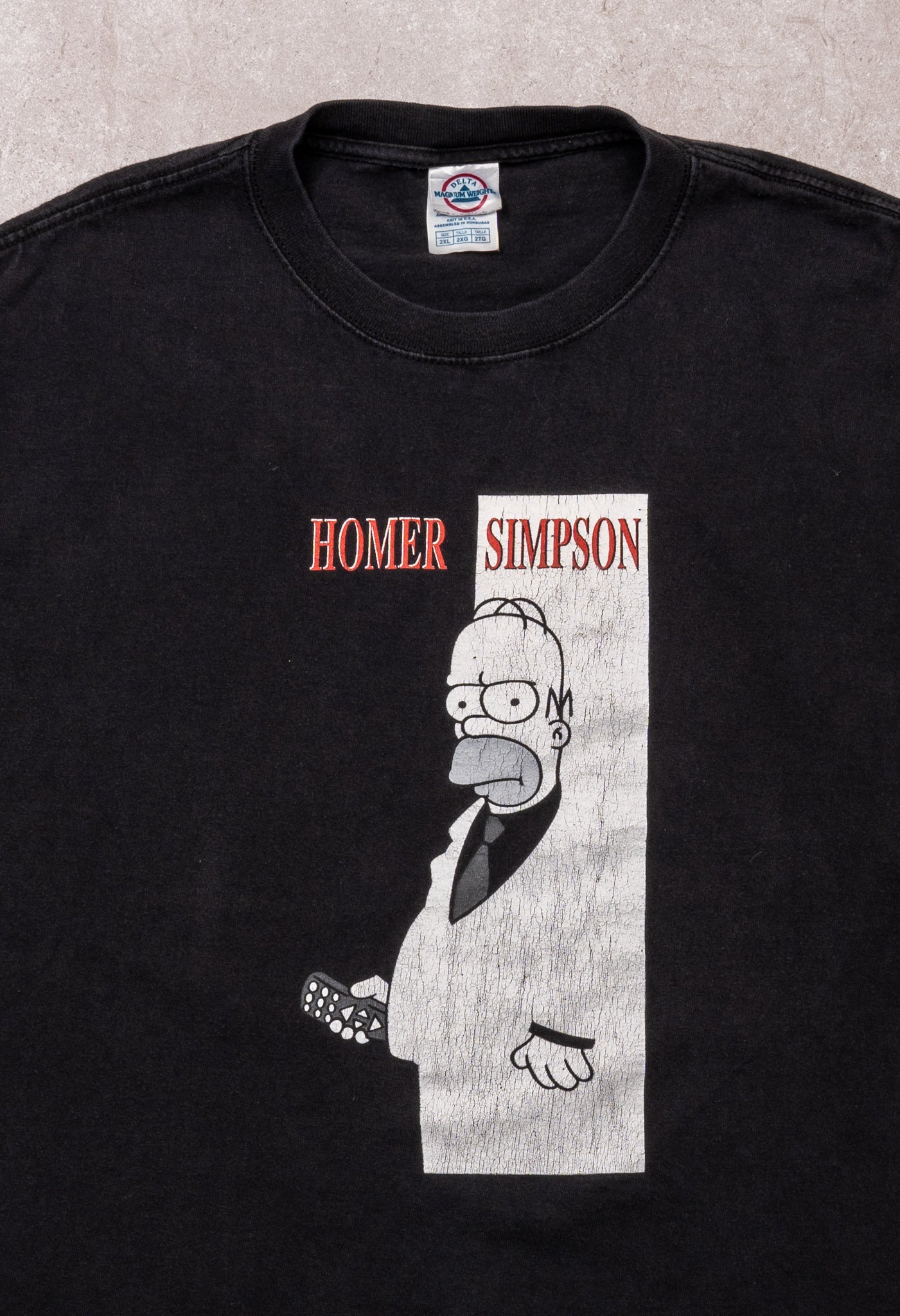 Vintage Homer Simpson God Father Tee (XL)