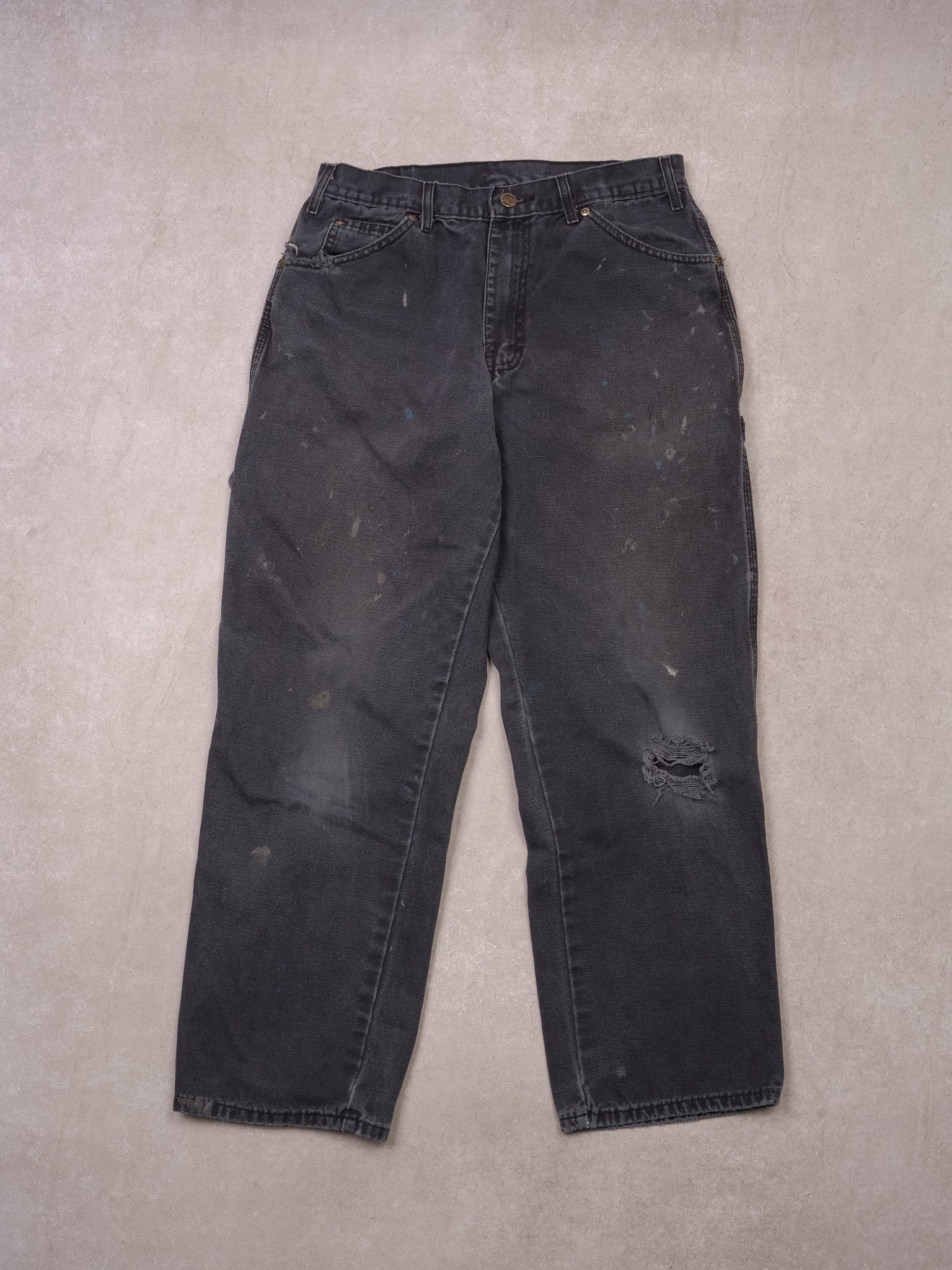 Vintage washed Blue Dickies Carpenter Pants (28x27)